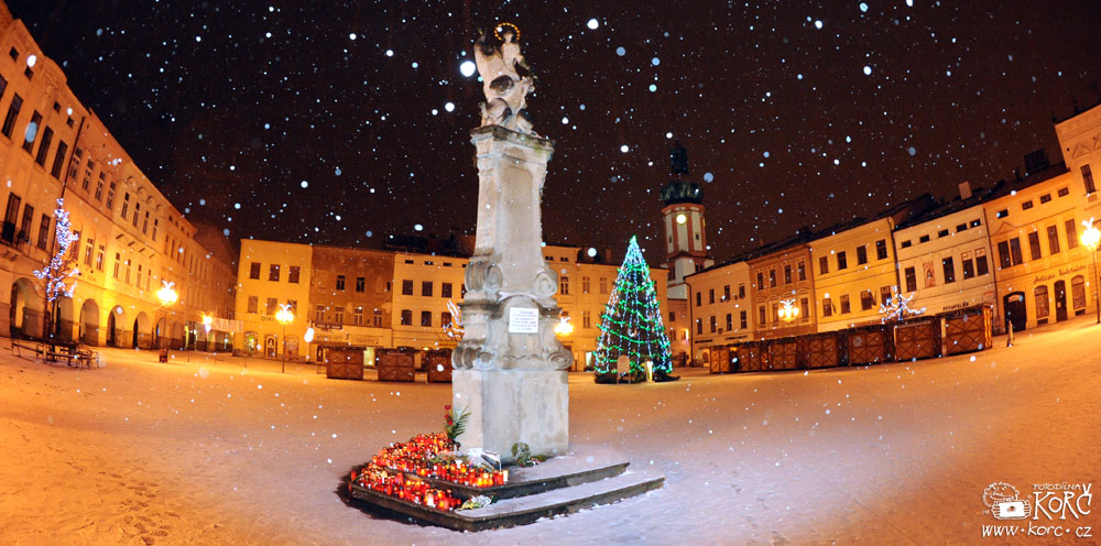    havlovky na místeckém náměstí 21. prosince 2011   