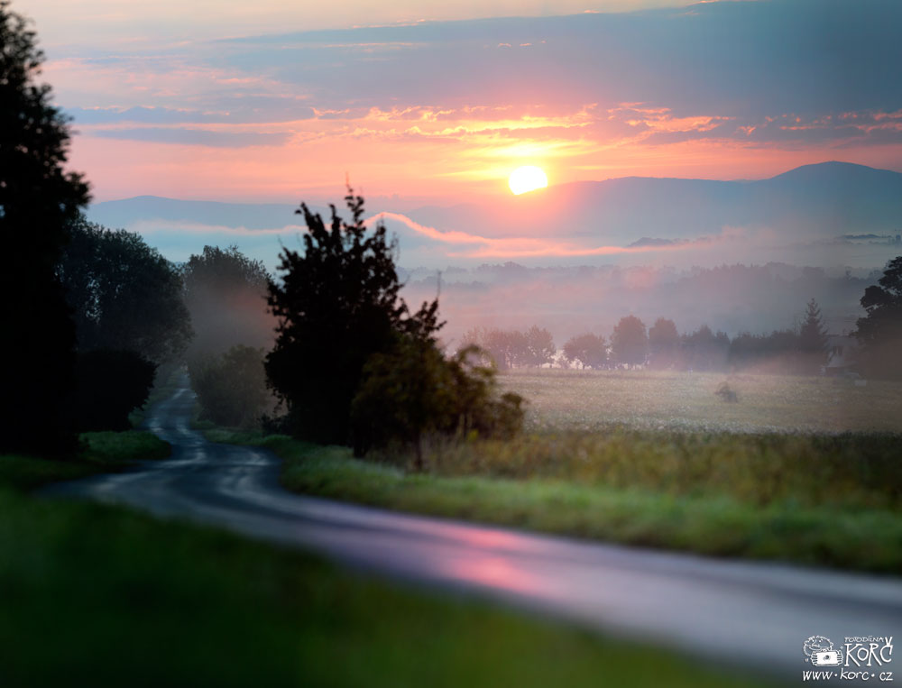     ráno v&nbsp;Sedlištích 26. září 2016   