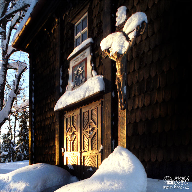    kostel Panny Marie na Grůňu - foto z&nbsp;roku 1995   
