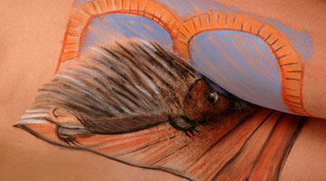 první ježek viditelný z&nbsp;kosmu